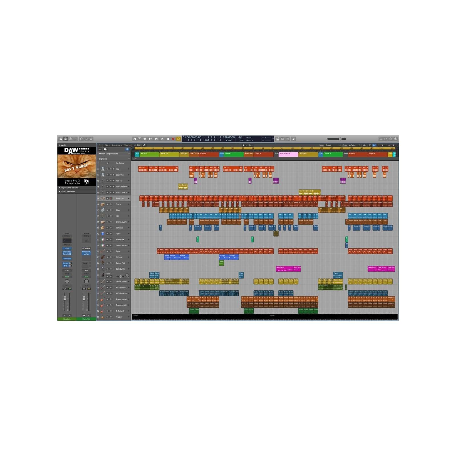 Don't worry - Logic Template Maxi-Beat Music Studio - 2