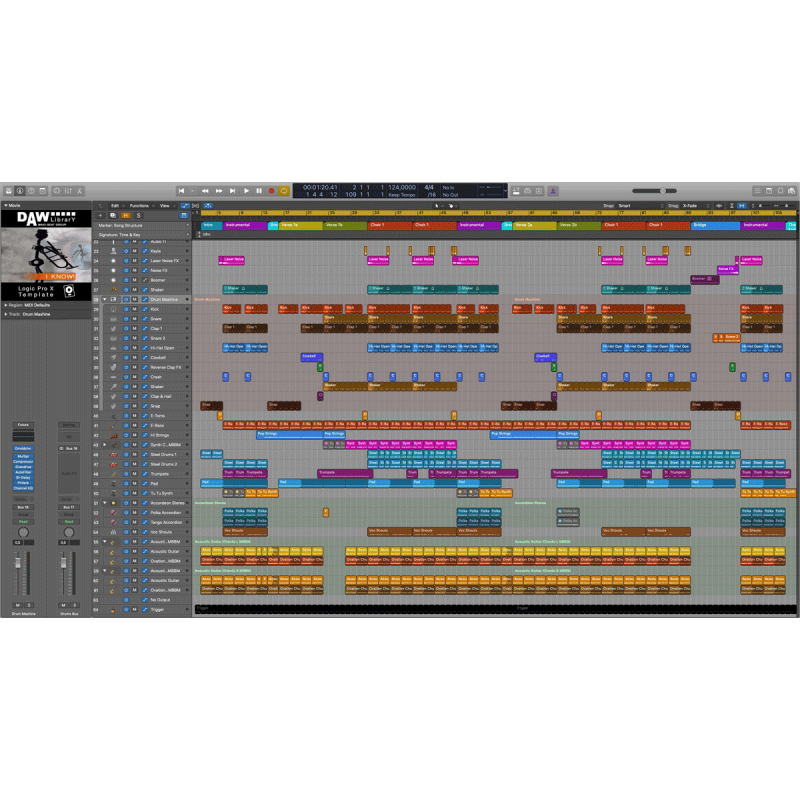 Logic Pro Template - I know Maxi-Beat Music Studio - 2