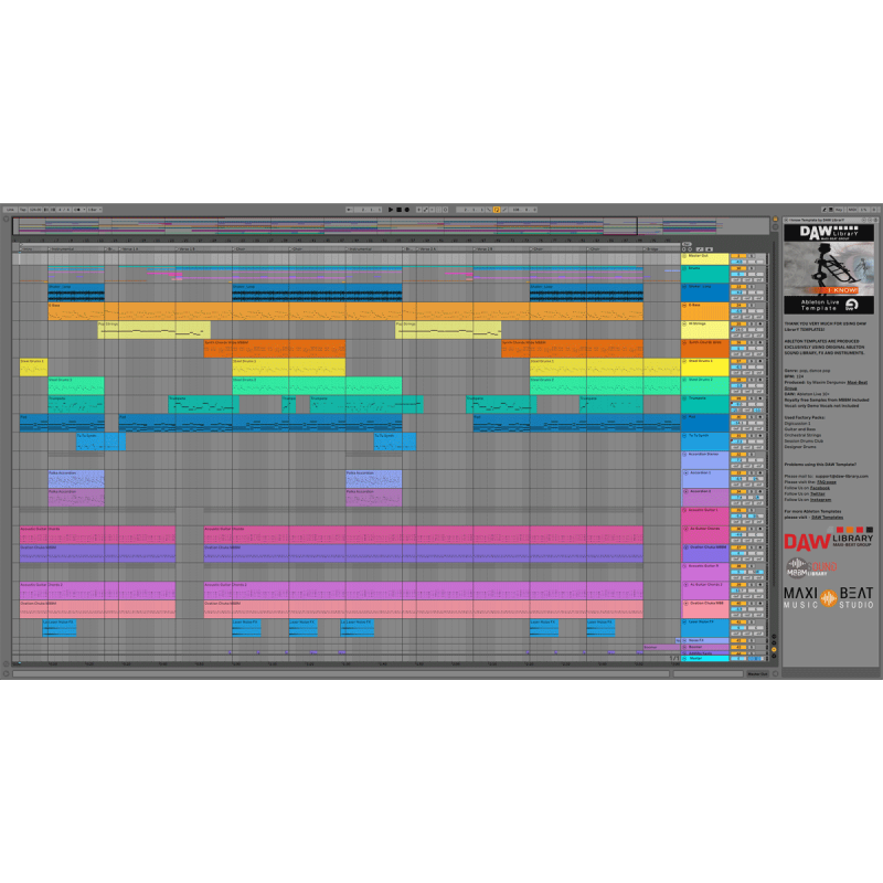 I know - Ableton Template Maxi-Beat Music Studio - 2