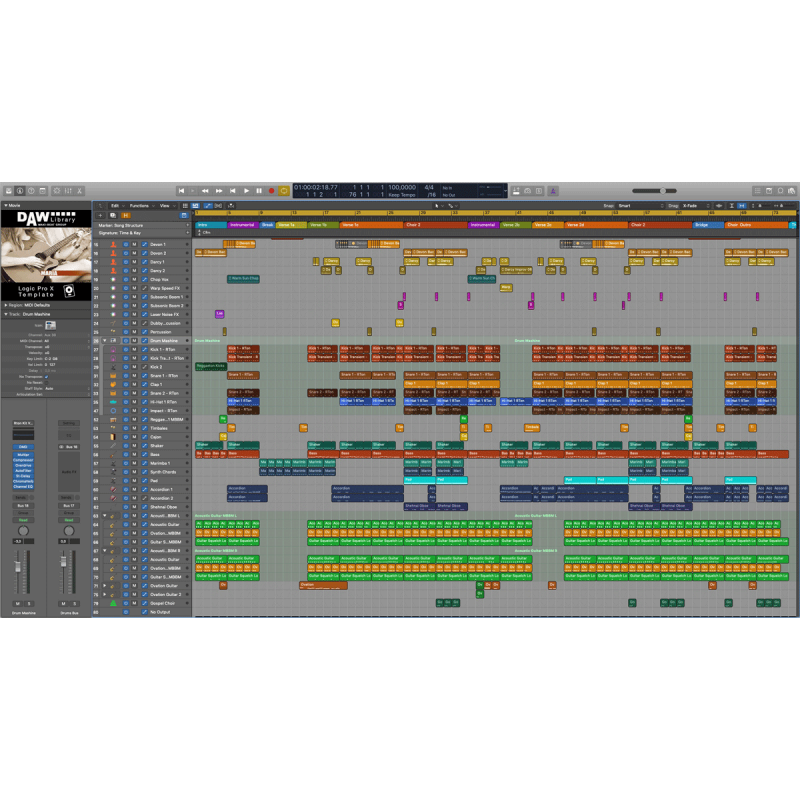 Maria - Logic Template Maxi-Beat Music Studio - 2