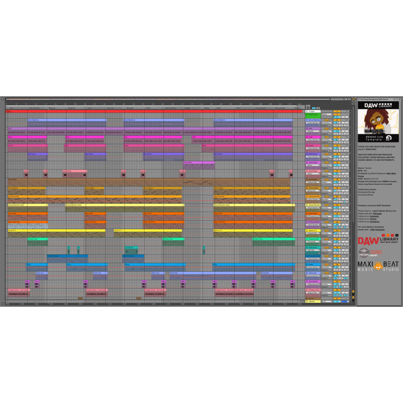 Too young - Ableton Vorlage Maxi-Beat Music Studio - 2