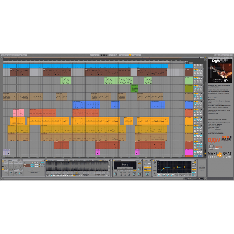 Ableton Template - Won´t Stop Maxi-Beat Music Studio - 2