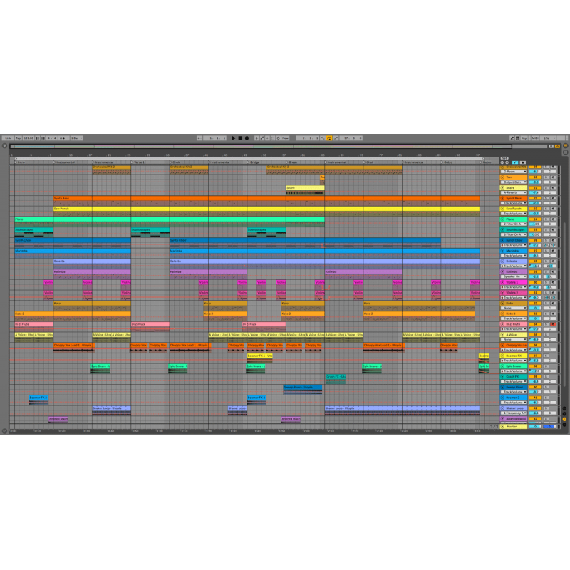 Ableton Template - Utopia Maxi-Beat Music Studio - 2