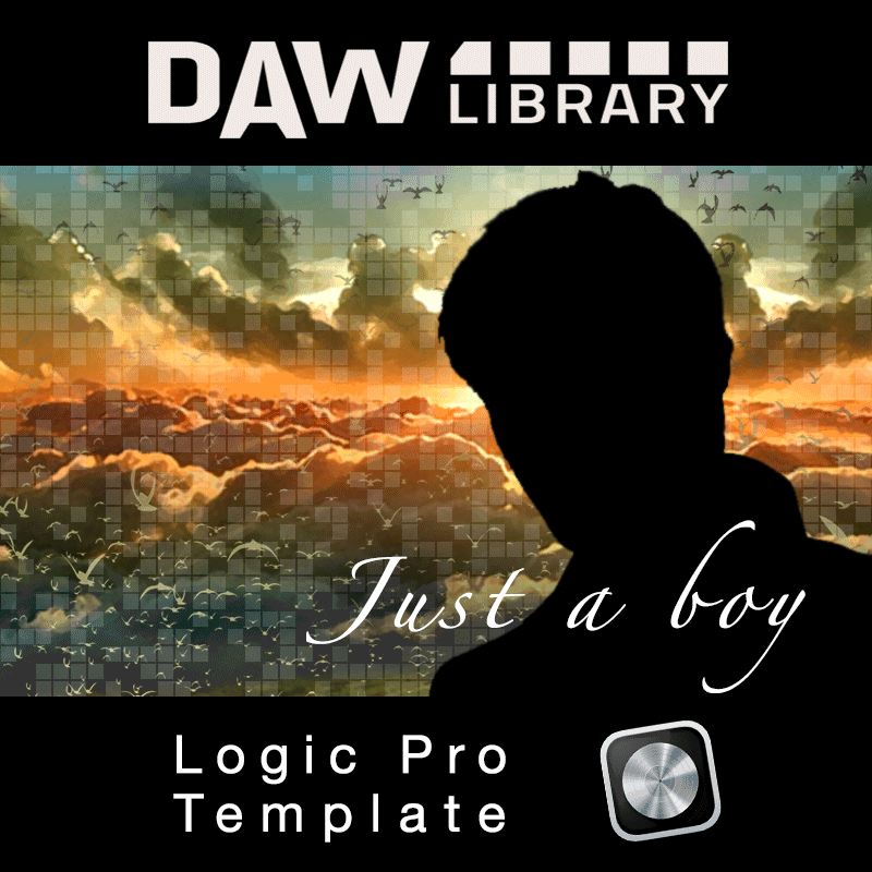 Just a Boy - Logic Template Maxi-Beat Music Studio - 1