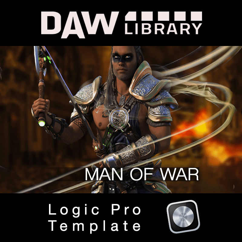 Logic Pro Template - Man of war Maxi-Beat Music Studio - 1