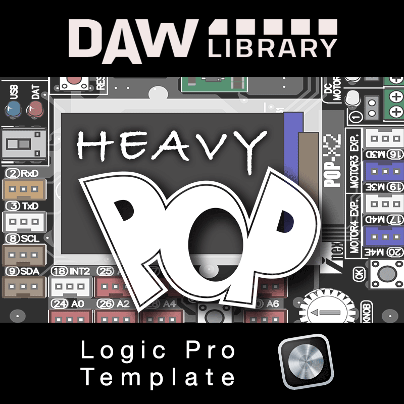 Heavy PoP - Logic Template Maxi-Beat Music Studio - 1