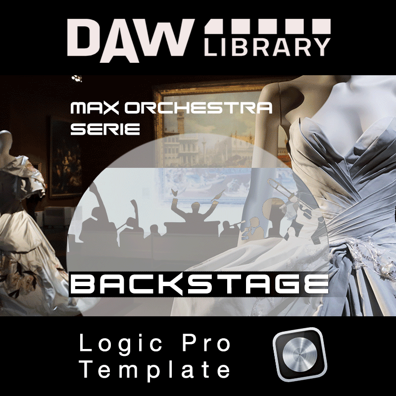 Logic Pro Template - Backstage Maxi-Beat Music Studio - 1
