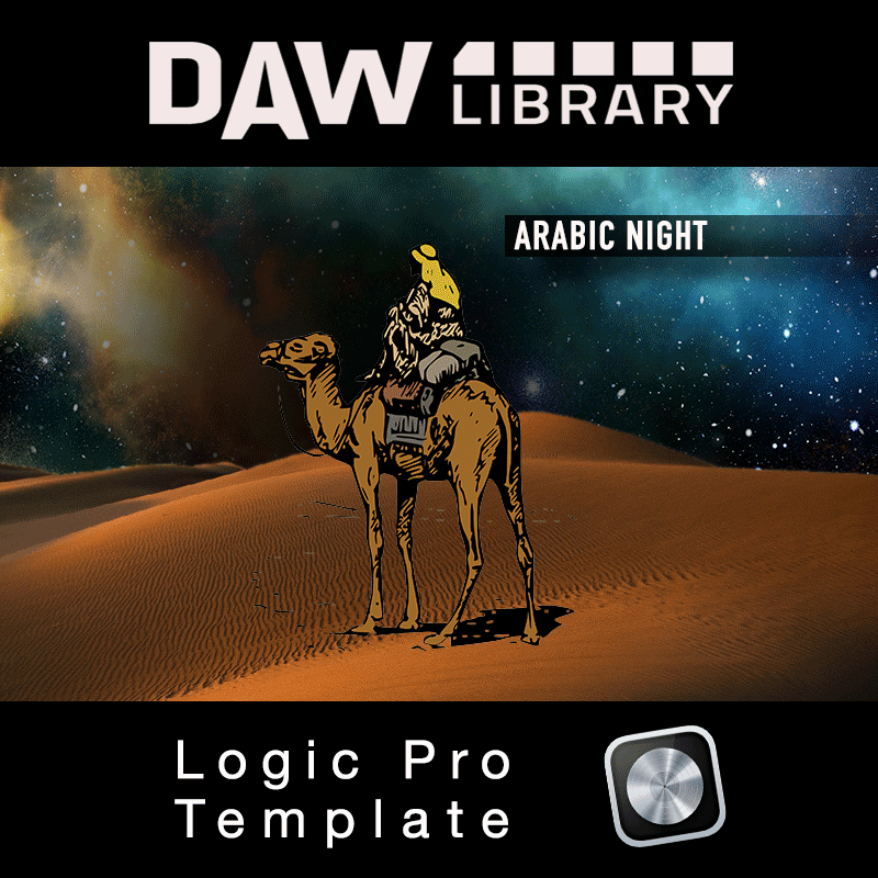 Arabic Night - Logic Vorlage Maxi-Beat Music Studio - 1