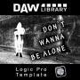Logic Pro Template - Don`t wanna be alone Maxi-Beat Music Studio - 1