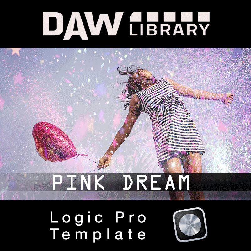 Logic Pro Template - Pink Dream Maxi-Beat Music Studio - 1