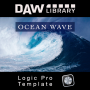 Logic Pro- Template – Ocean Wave Maxi-Beat Music Studio – 1