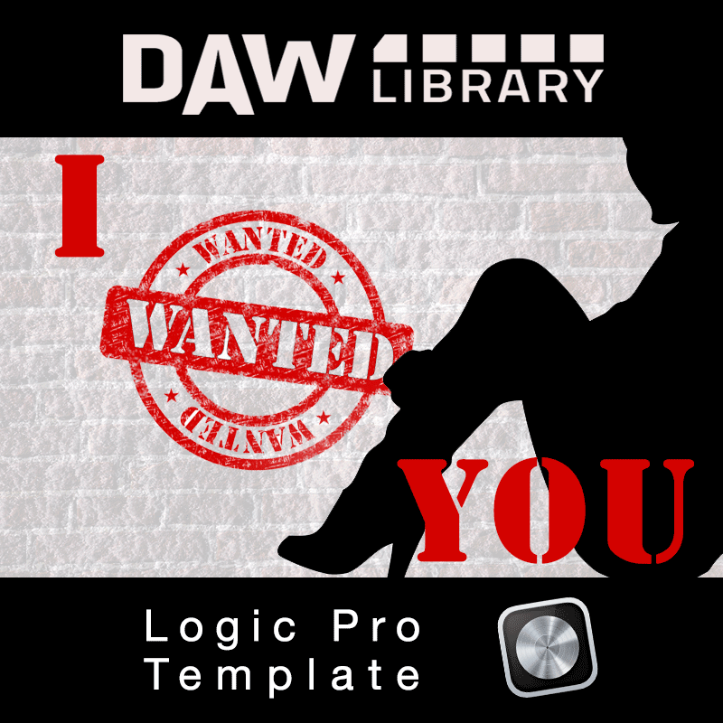 Logic Pro- Template – I Wanted You Maxi-Beat Music Studio – 1