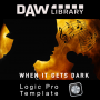 When it gets dark - Logic Pro Template Maxi-Beat Music Studio - 1