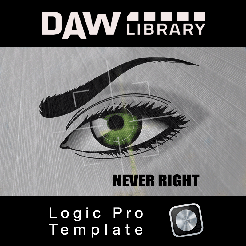 Never Right - Logic Pro Template Maxi-Beat Music Studio - 1