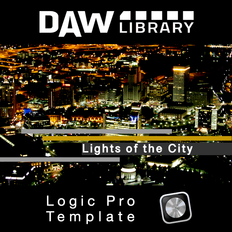 Logic Pro Template - Lights Of The City Maxi-Beat Music Studio - 1