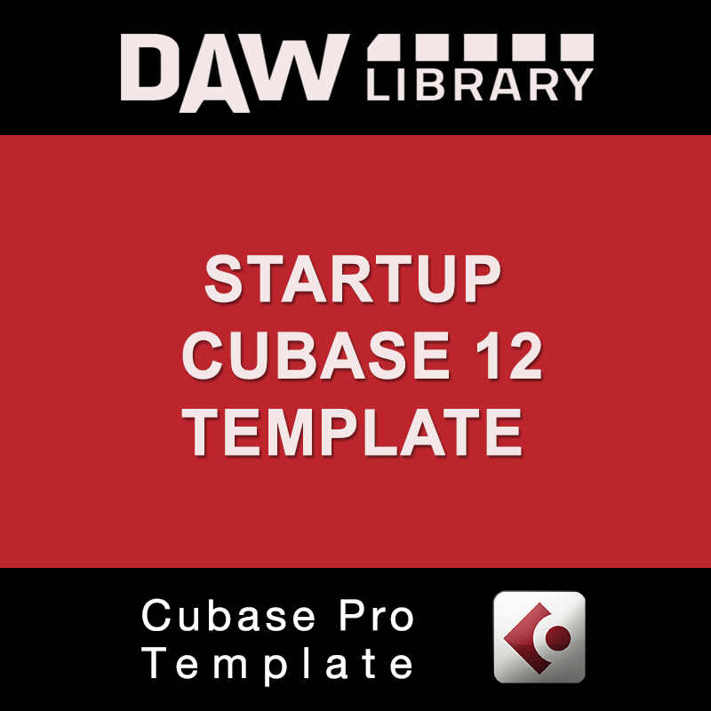 Free Cubase template - Startup - 1