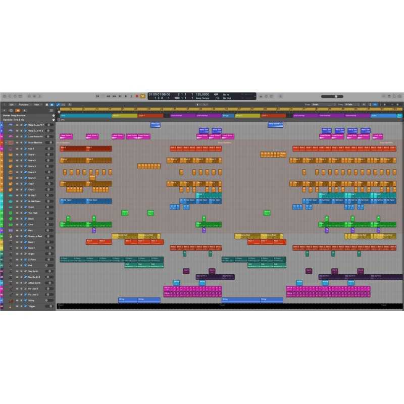 FeelTheHeat - Logic Vorlage Maxi-Beat Music Studio - 2