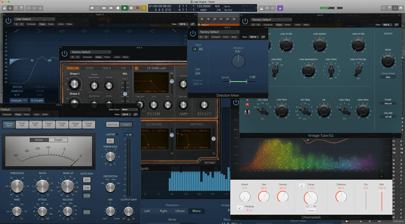 Logic Pro 10.7.5 - New features and functions