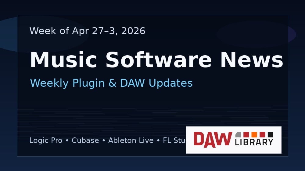 This Week in DAWs: FL Studio Mobile Levels Up, Waves Sync Vx Goes Universal, and Ableton Live Gets Expressive