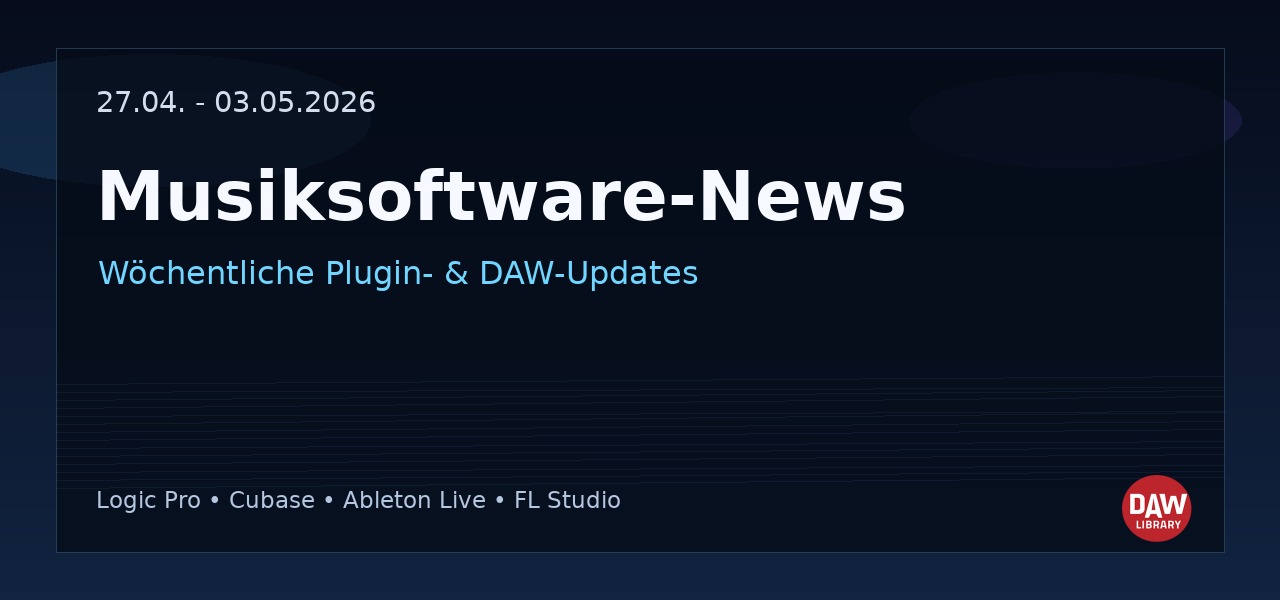 DAW LibrarY Wochenrückblick: Frische Updates für FL Studio Mobile, Ableton Live & Waves Sync Vx