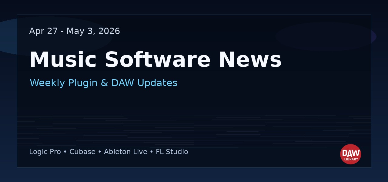 This Week in DAWs: FL Studio Mobile Levels Up, Ableton Live 12 Refines Workflow, Waves Sync Vx Goes Universal