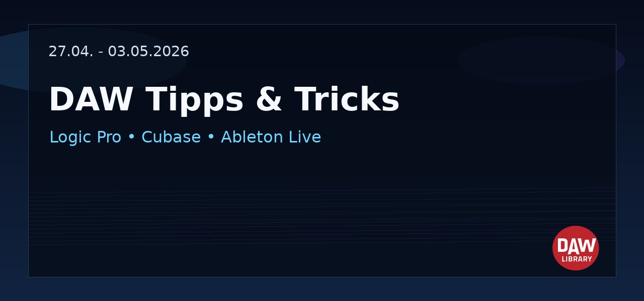 Praktische Tipps für effizienteres Arbeiten in Logic Pro, Cubase und Ableton Live