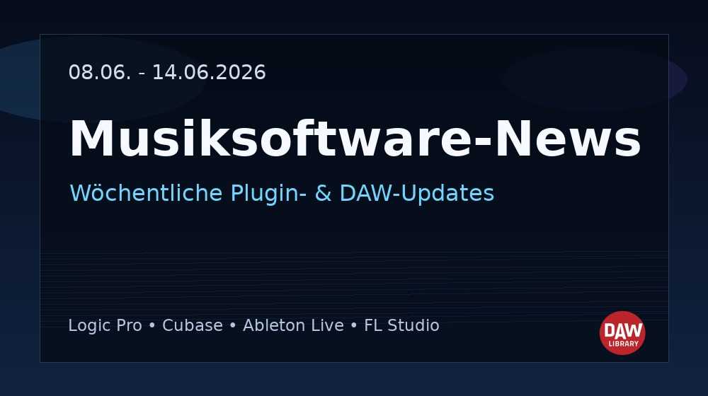 Neuigkeiten der Woche: FL Studio 2025.2, Groove Agent 6 und Tonalic Essential in Cubase