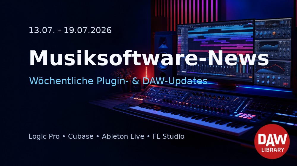 DAW LibrarY Wochenrückblick: FL Studio 2026, Ableton Live 12.4.3 und mehr