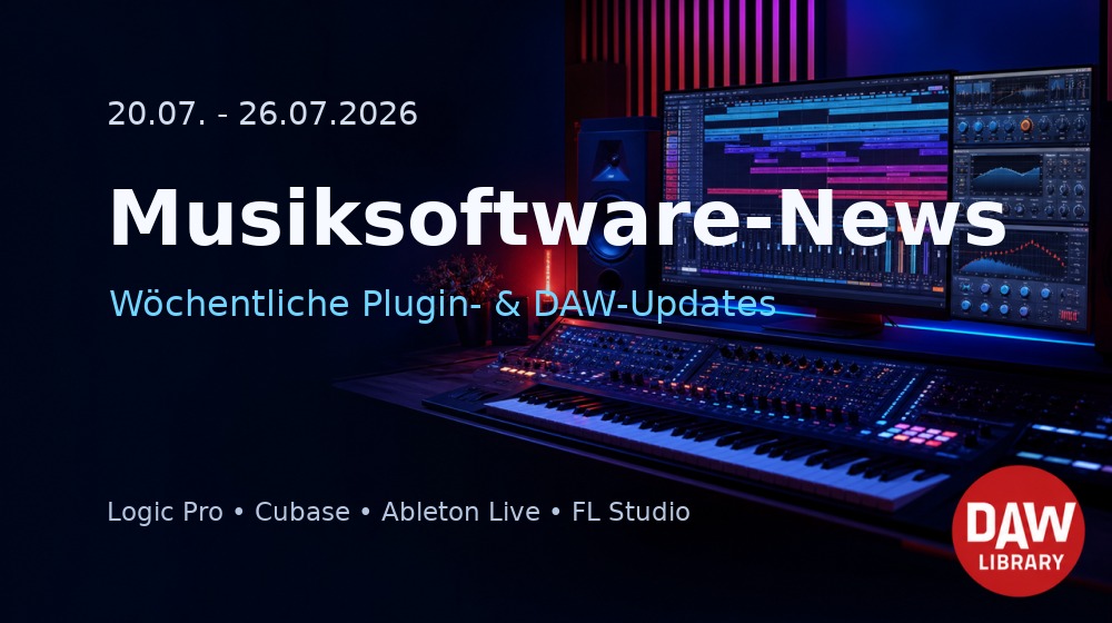 DAW LibrarY Wochenrückblick: FL Studio 2026, Ableton Live 12.4.3 & mehr