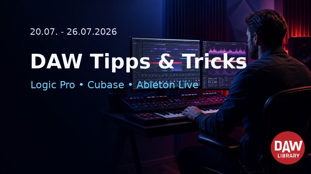 Effiziente Aufnahme- und Editing-Tricks für Logic Pro, Cubase und Ableton Live